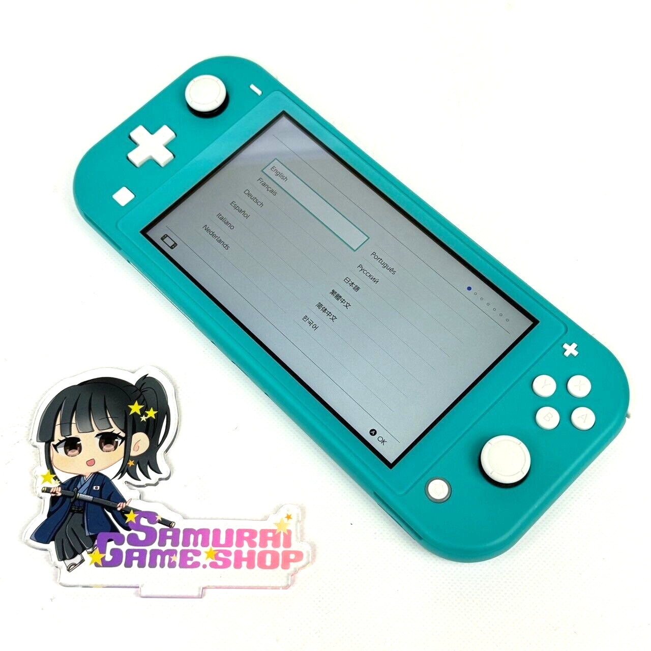 Nintendo Switch Lite Turquoise Console Only Excellent Condition Region Free