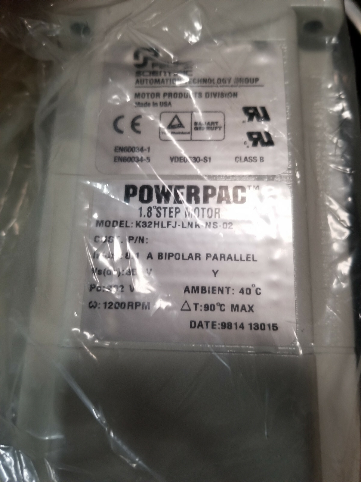 Pacific Scientific K32HLFJ-LNK-NS-02