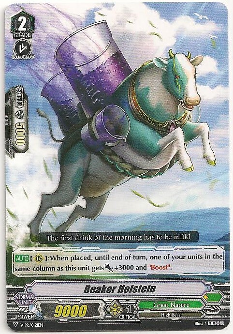 3x Beaker Holstein V-PR/0121EN Cardfight TCG Promo Mint
