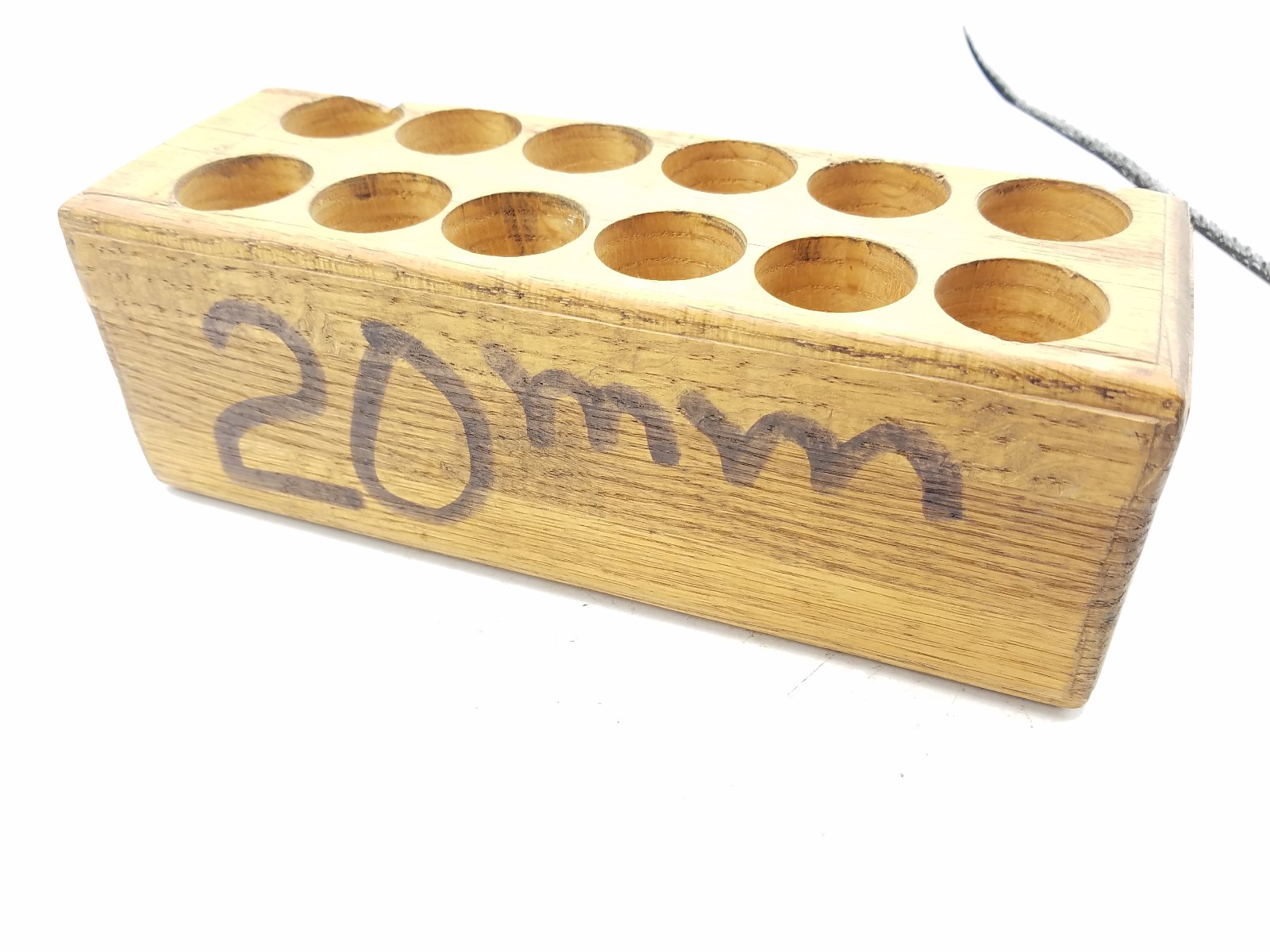 Hand Made, 20mm Lahti, Anti-Tank, Ammo Block / Ammo Holder / Tray, Wood, 12 qt.