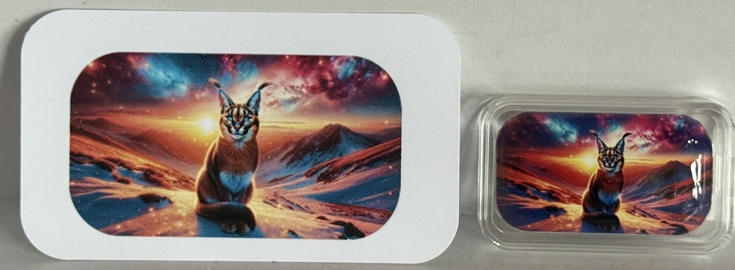 Hayleybug 2 oz Horizon's Call silver Bar w/ COA Mintage 15