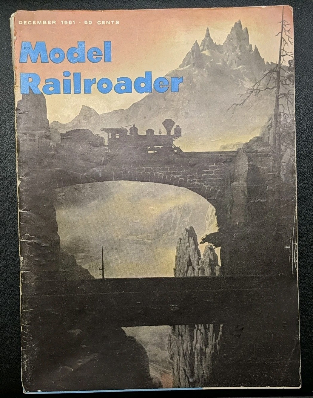 1961 Year MR HO Scale Model Railroader Magazine Lot of 12 (Full Year)