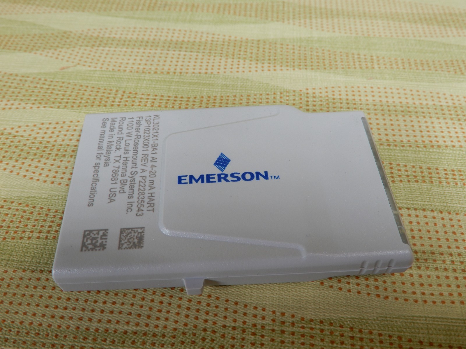 Emerson KL3021X1-BA1 AI 4-20ma Hart Charm NOS BX