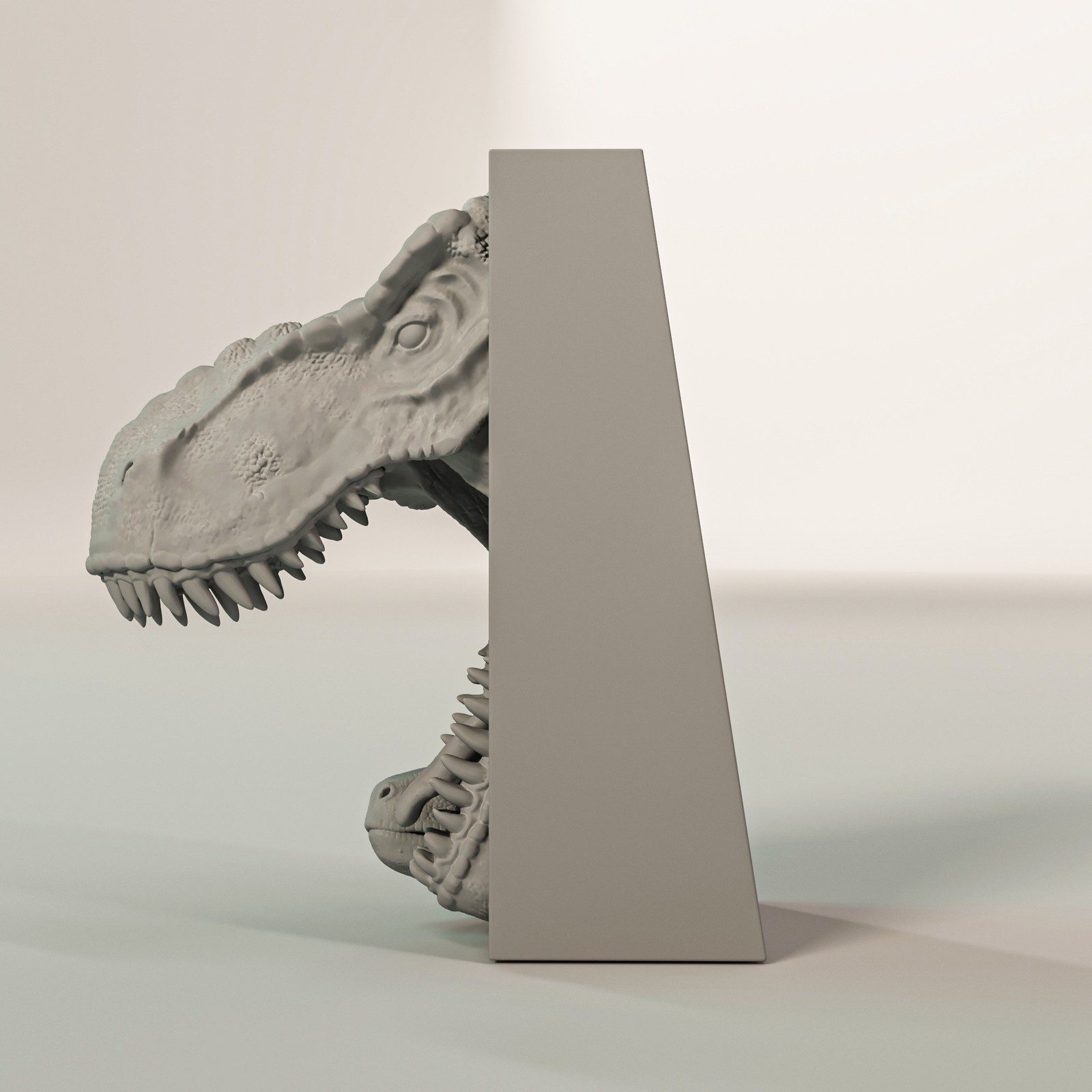 Jurassic Park T-Rex - Dinosaur Book Nook & Wall Mount