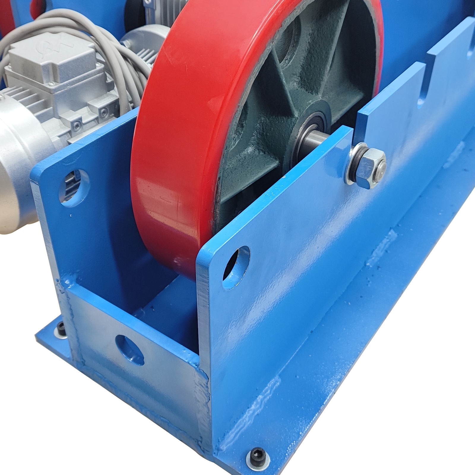 3 Ton Adjustable Welding Turning Roller Stand Rack Pipeline Welding Frame 220V