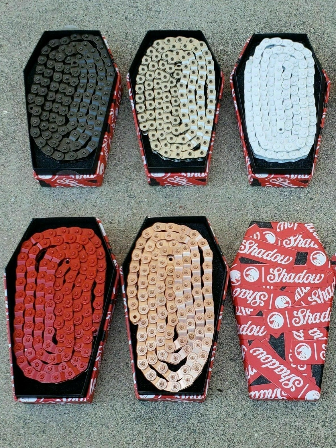 The Shadow Conspiracy Interlock V2 Half Link 1/8" Chain BMX Bike Chains