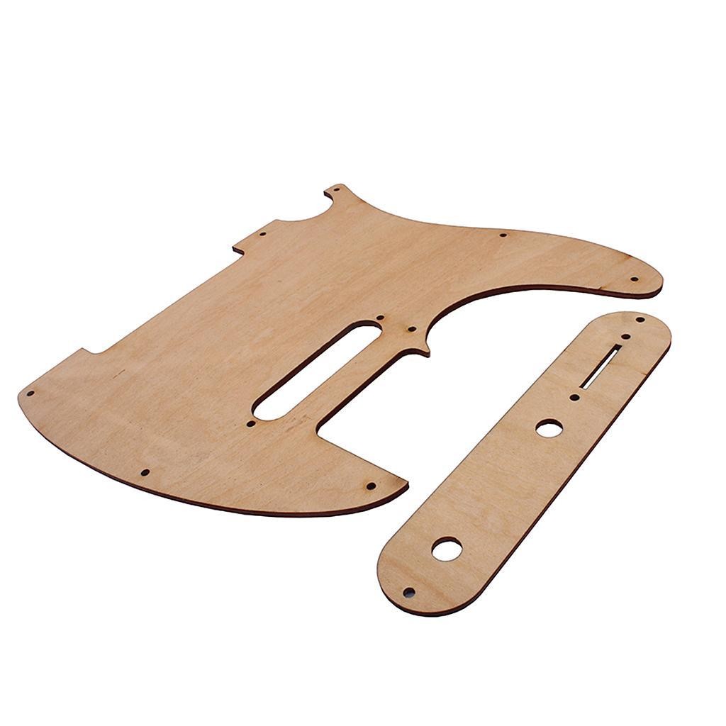 Maple Pickguard Scratch Plate for TEL Electric Guitar