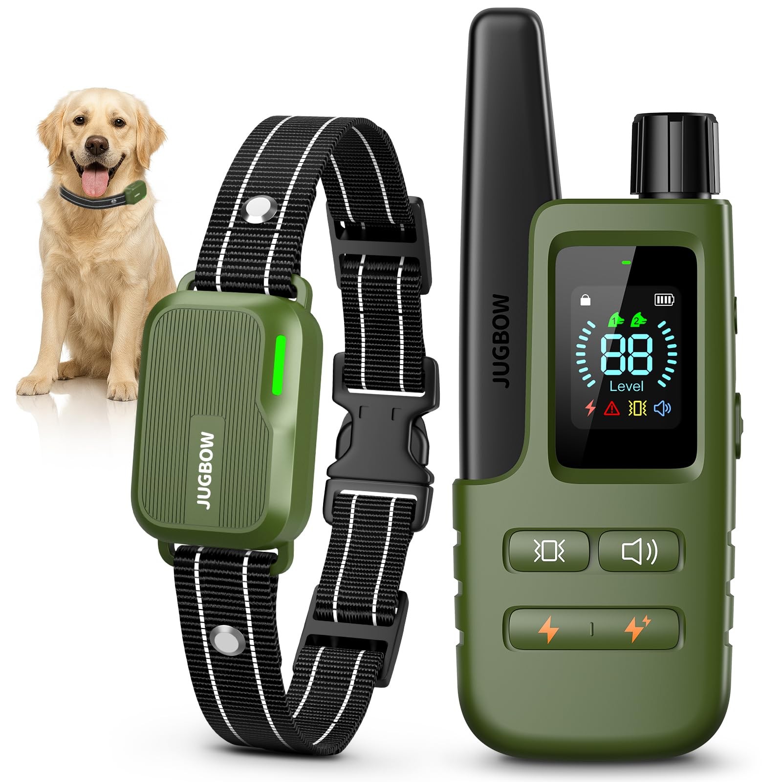 Best Dog Shock Collar - 4500FT Training with Remote, IPX8 Waterproof Electric 4
