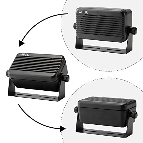 GY03 3.5mm Plug Rectangular External Speaker with Stereo Sound for