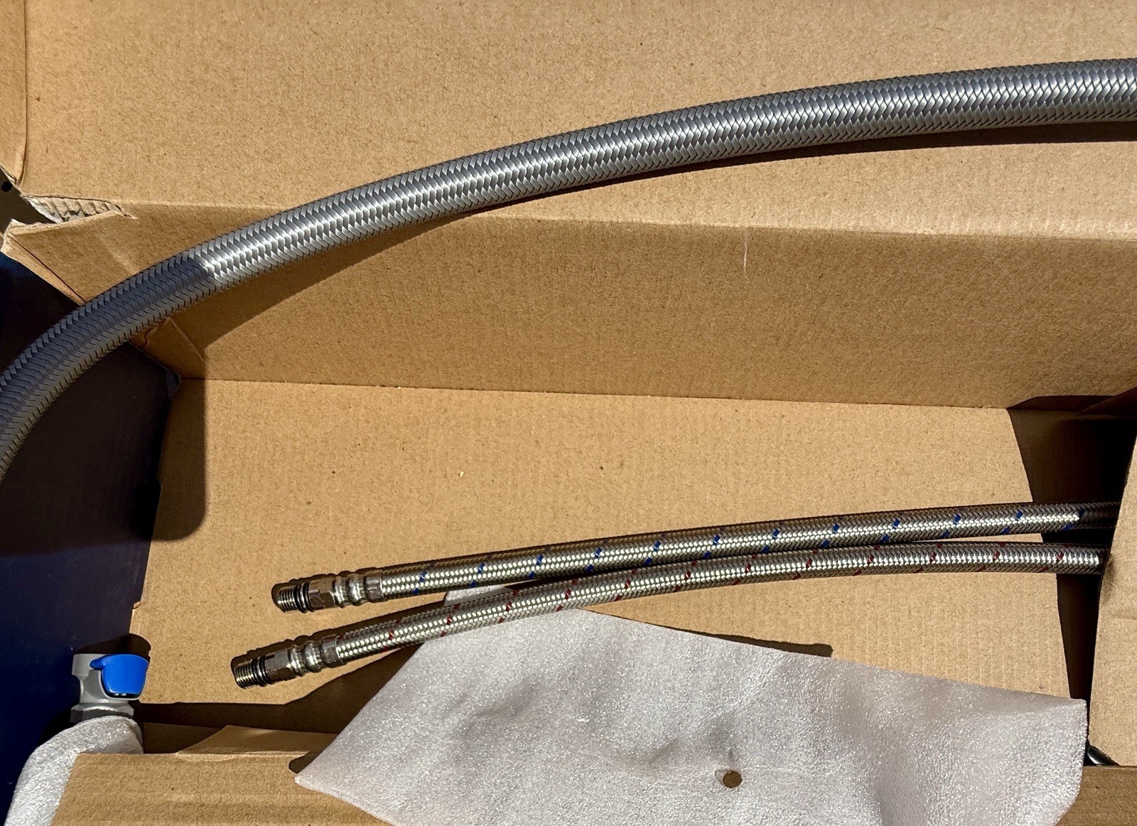 CAE 503262BN(DC) Single-handle pull-down sensor kitchen faucet Brushed Stainless