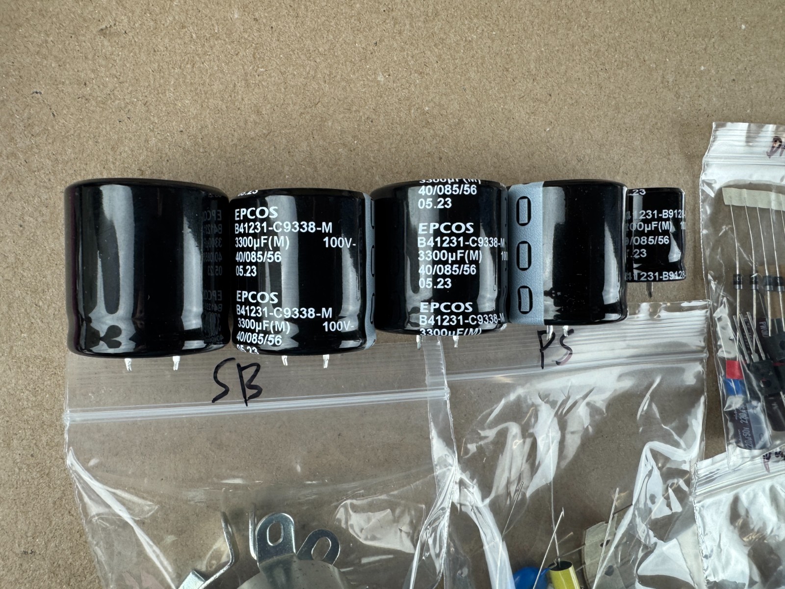Sansui 3000A Complete Rebuild Kit High-Quality Receiver Recap Transistors