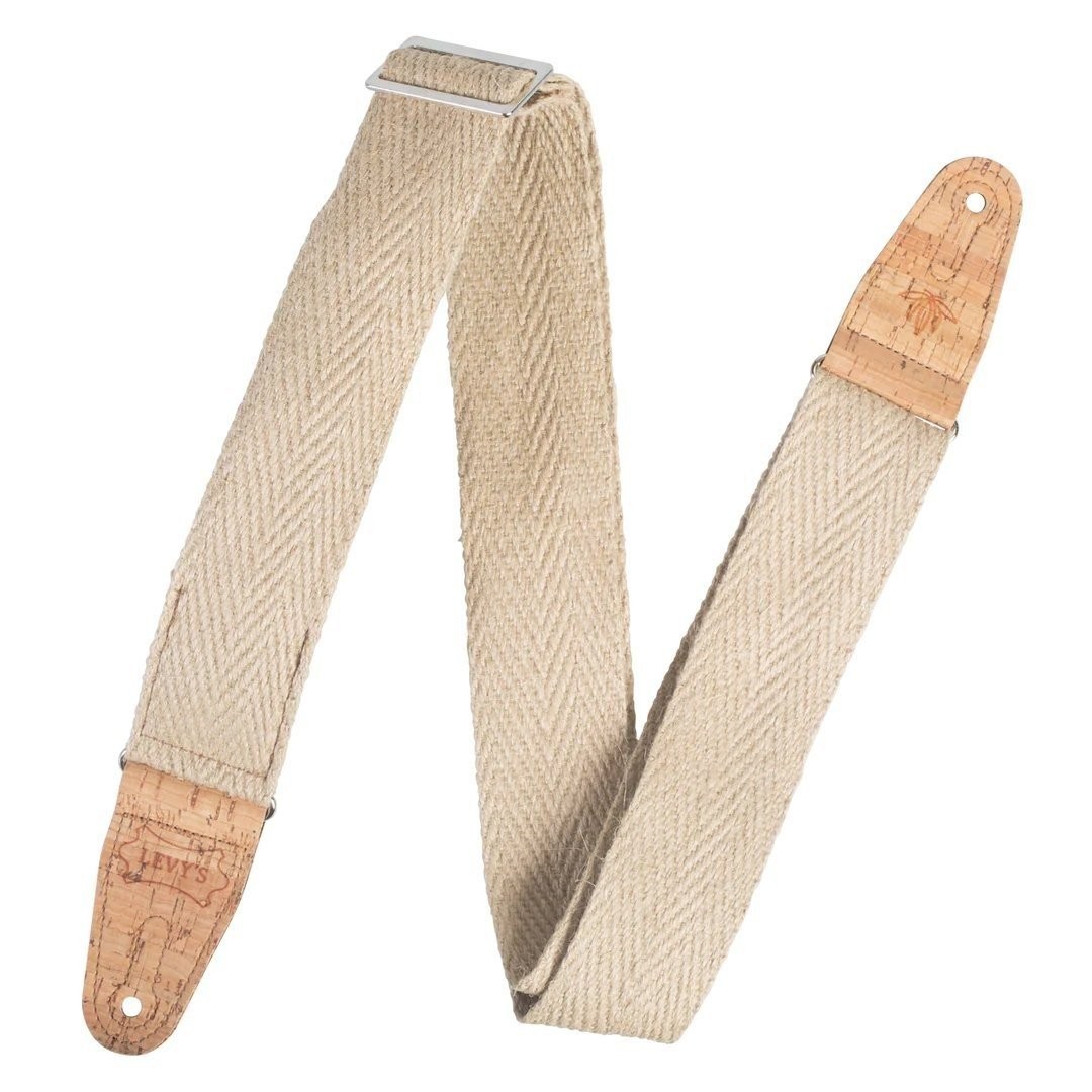 Levy's Vegan Hemp Series MH8P-NAT Guitar Strap *Free Shipping in the USA*