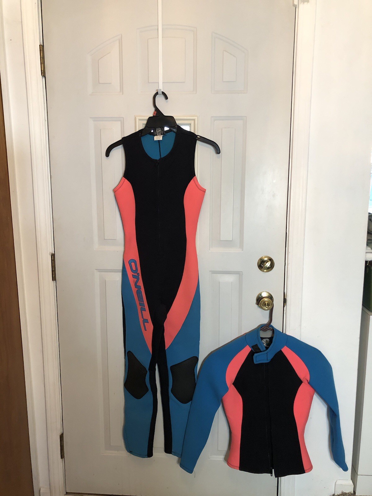 Woman’s O’Neill wet suit wetsuit and jacket scuba diving-jet Skiing￼ Snorkeling