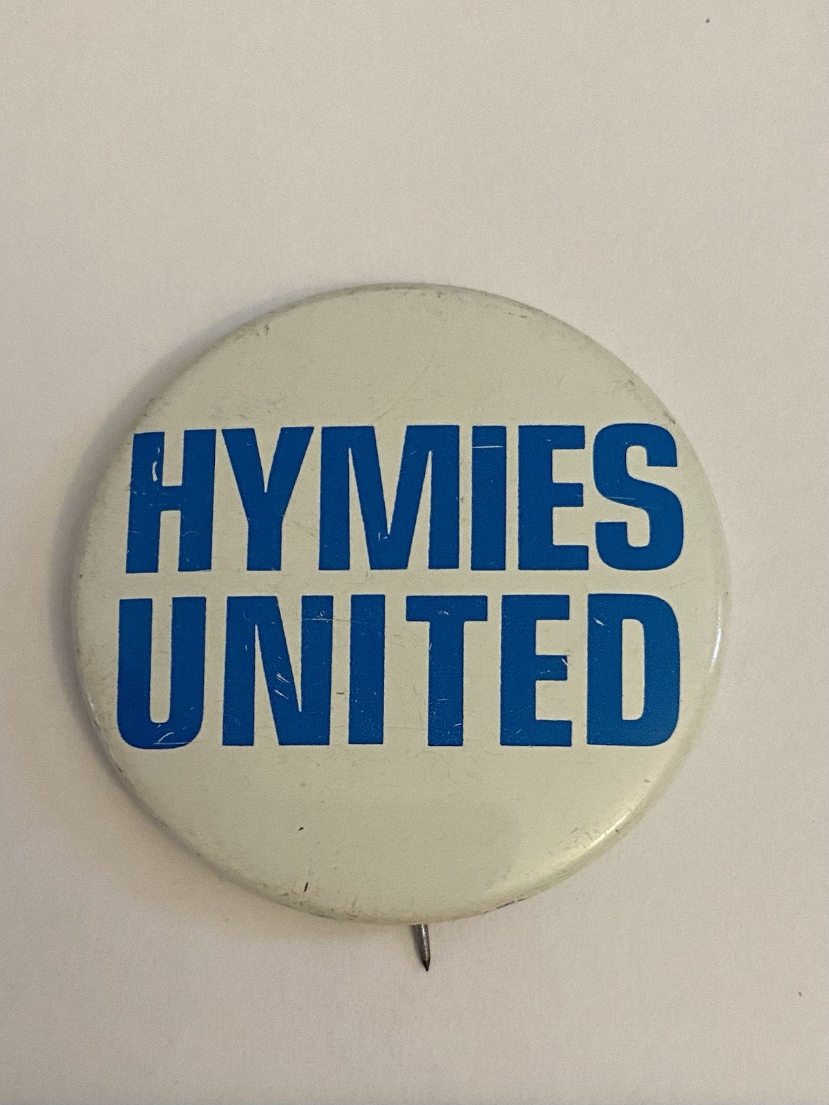 Hymies United Chicago Pin Back Button P197