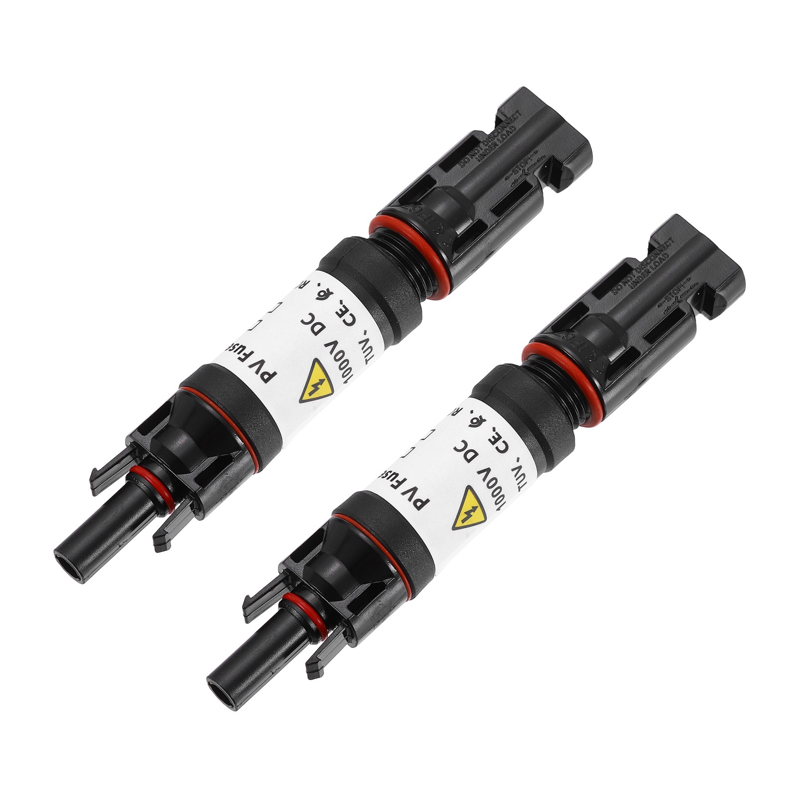 2Pcs 15A Solar Fuse Holder Inline with Fuse for Solar Photovoltaic System