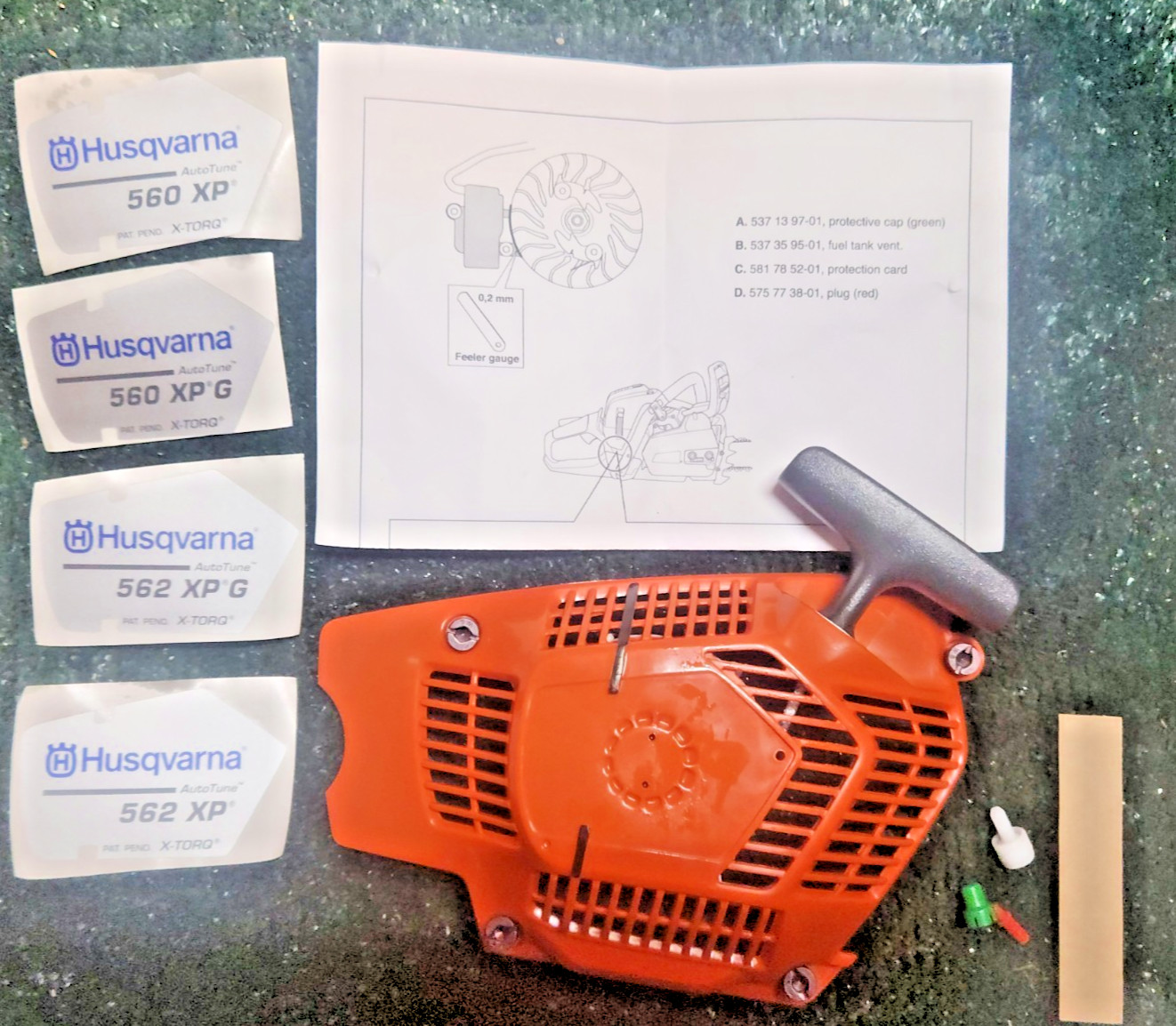 HUSQVARNA OEM 581756701 CHAINSAW STARTER COVER ASSY 560XP  560XPG  562XP 562XPG