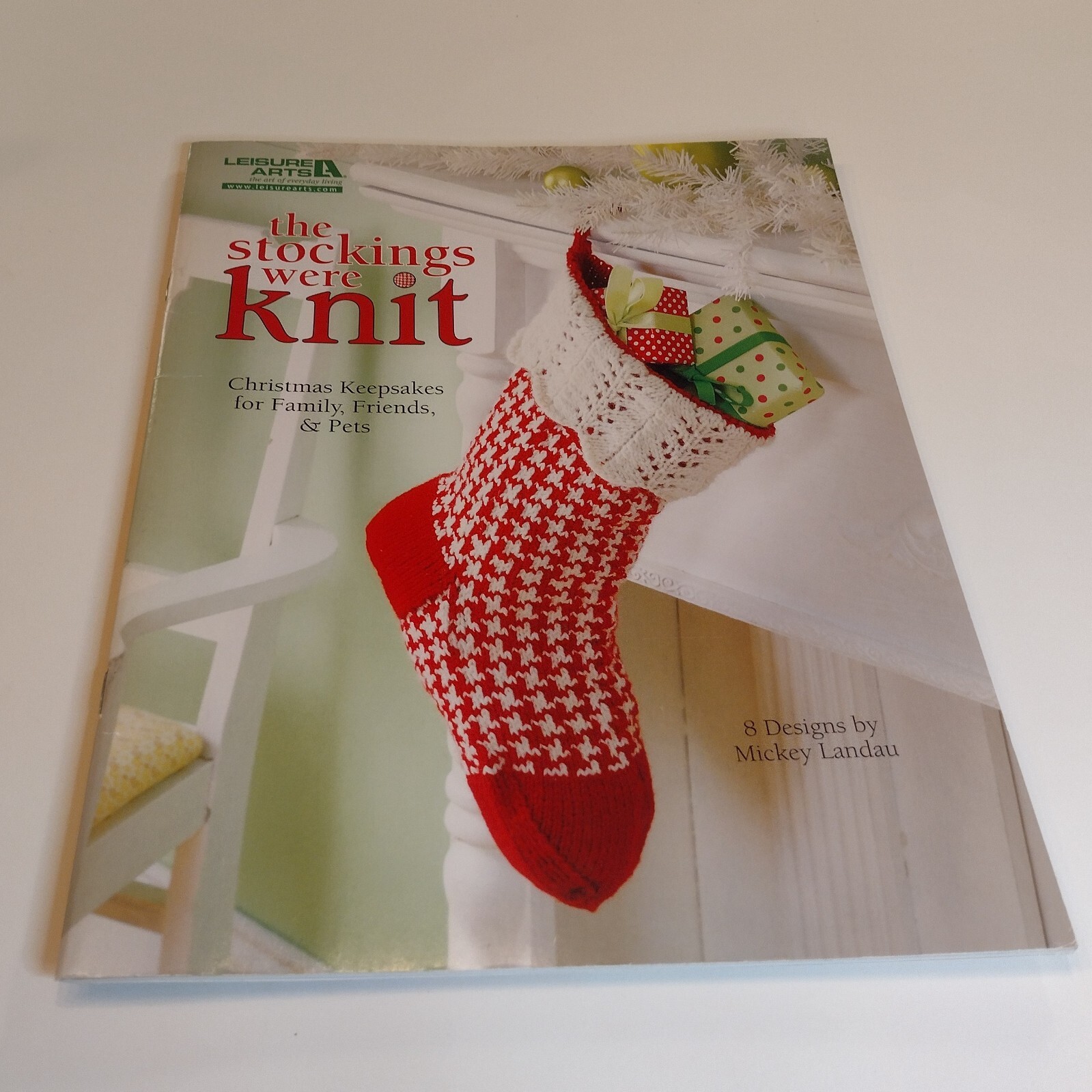 Leisure Arts The Stockings Were Knit 8 Designs By Mickey Landau Paperback 2010