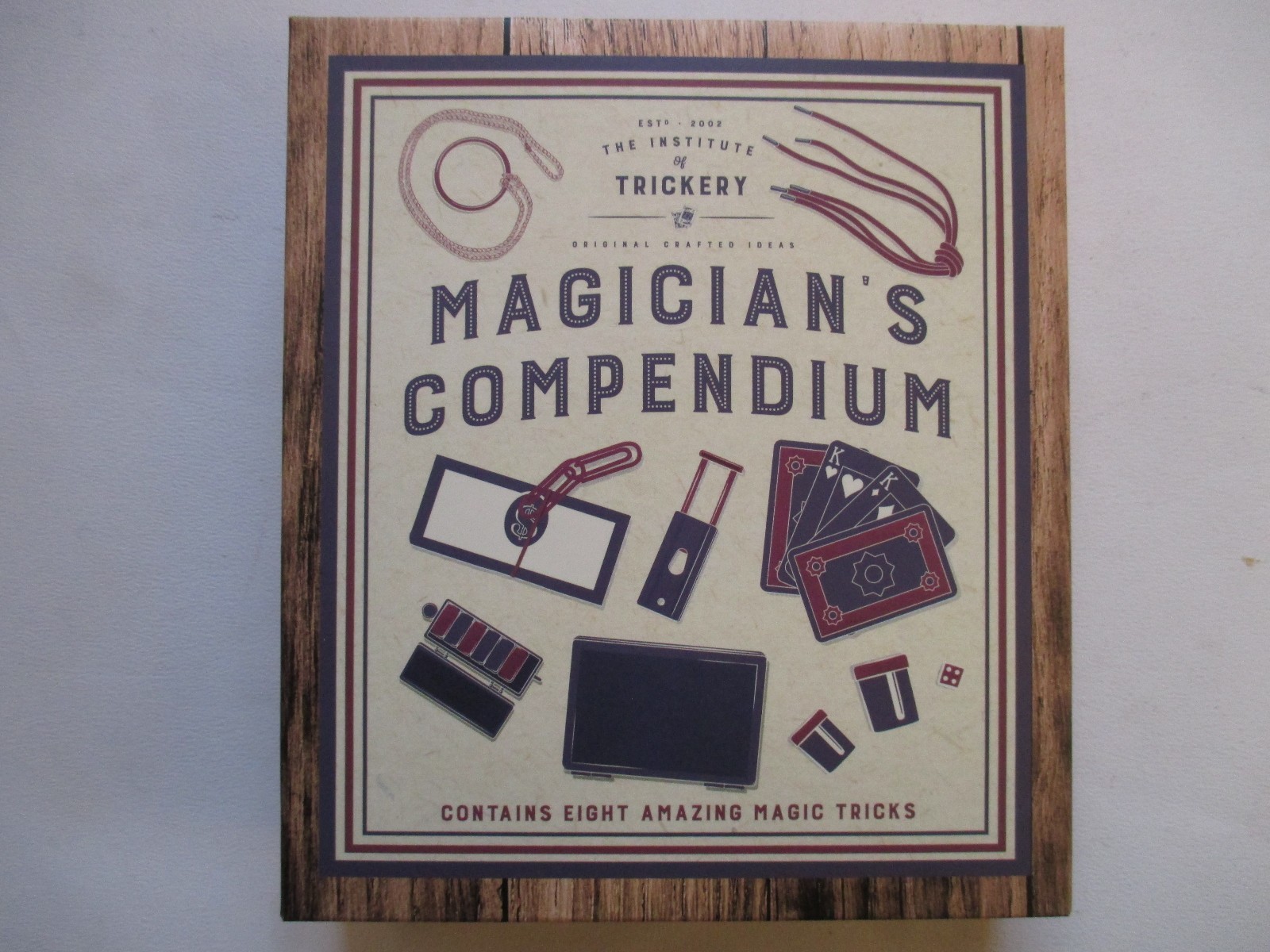 Magician's Compendium Containing Eight Amazing Tricks. New and Boxed & Unopened.