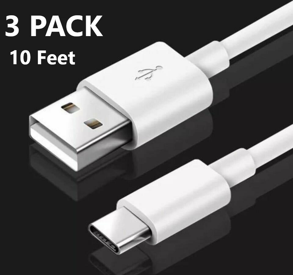 3x Fast Cable Adaptive Charger Cord For Amazon Kindle Fire HD 8/10 2020 2021