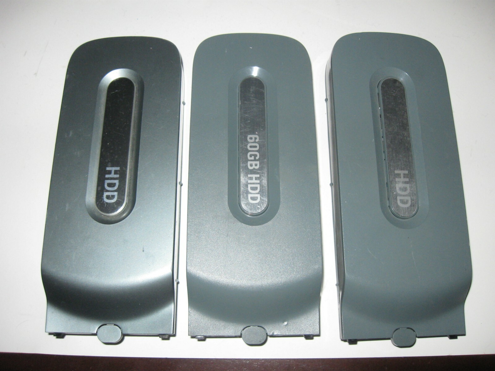 Lot 3 Microsoft Xbox 360 20GB 60GB Hard Drive Gray HDD OEM Original Glossy Silve