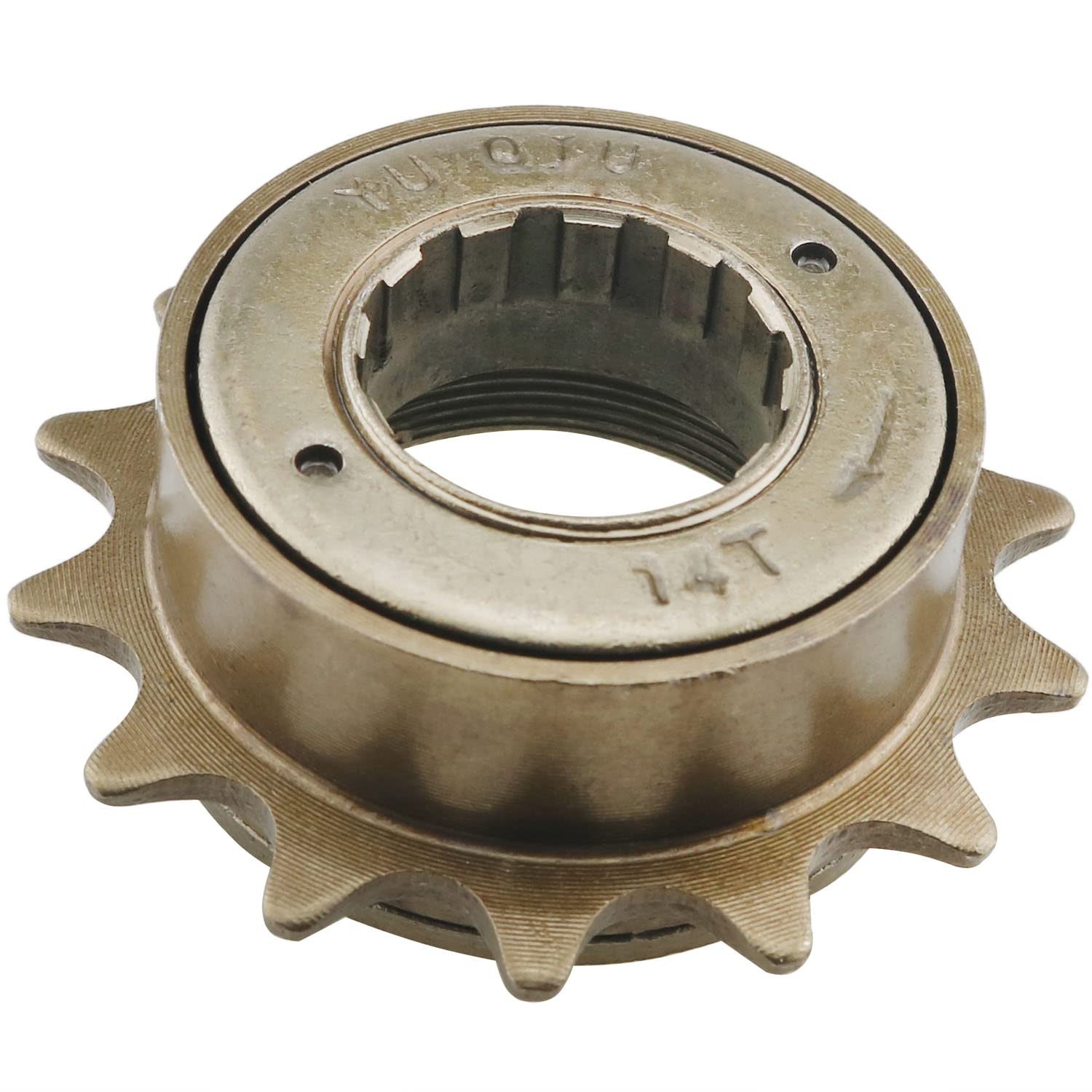 CHENJIN Steel Bike Road Freewheel Bronze 14T Teeth 34MM Single Speed...