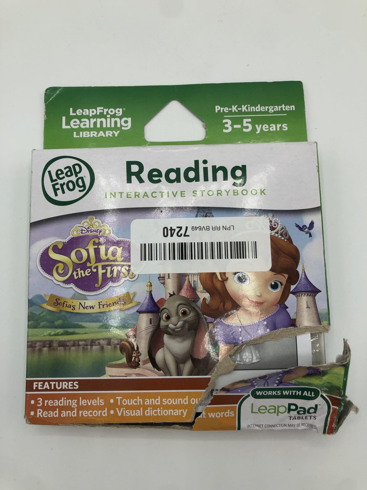 LeapFrog Disney Sofia The First Sofia's New Friends Interactive Storybook for L