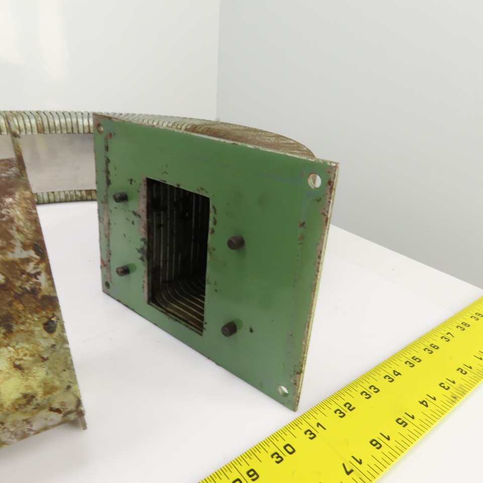 46-1/2" OAL Steel Enclosed Cable Carrier Energy Chain 4-1/4" x 2-3/4" ID