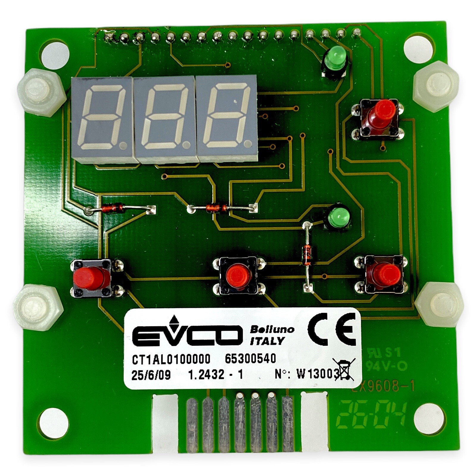 Keyboard PCB Ascaso Lainox Mareno Convection Oven Combi Steamer #R65300580