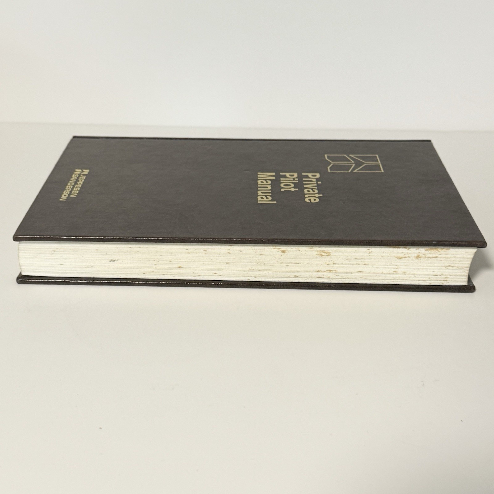 1984 Private Pilot Manual Hardcover Textbook Jeppesen Sanderson FAR Part 141 FAA