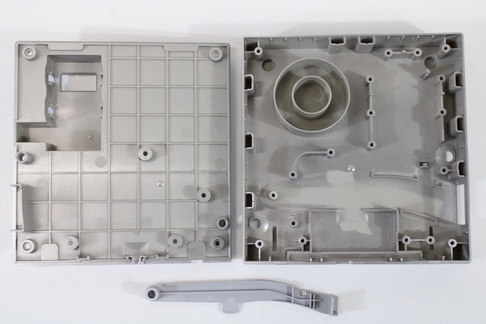 Nintendo GameCube Gameboy Advance GBA Player Replacement Shell Only Silver KPG62