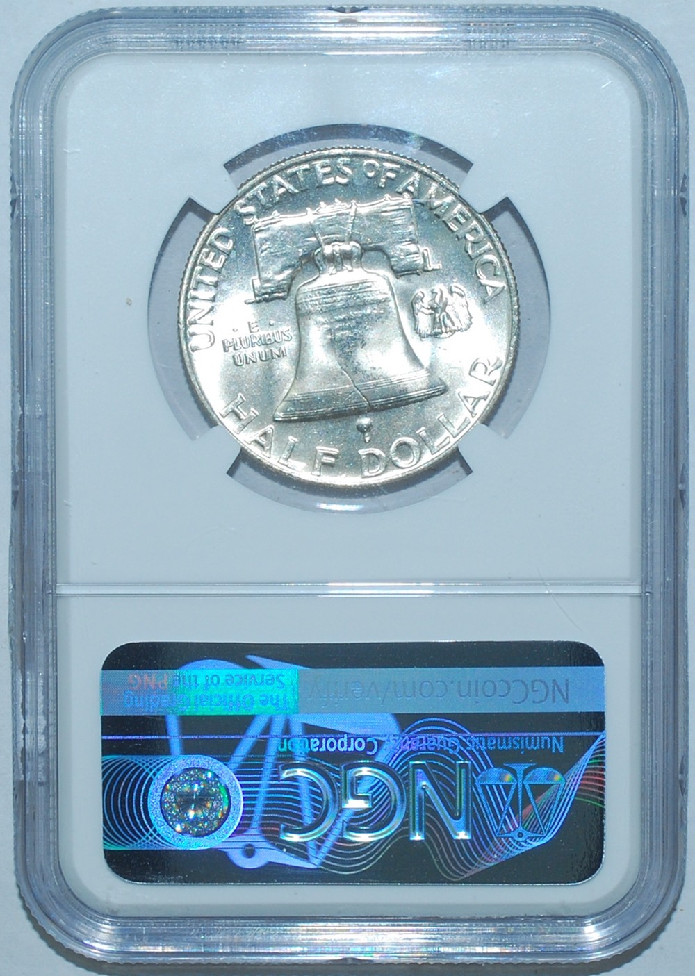 1959 NGC MS66FBL Full Bell Lines Franklin Half Dollar