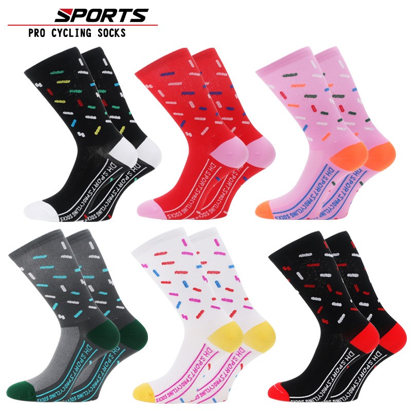 Pro Mens Womens XC Cycling Riding Sports Ankle Socks Bicycle Breathable Socks