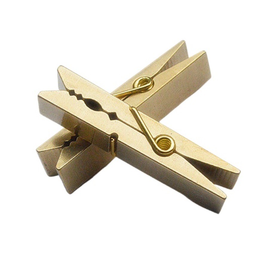 Durable 2Pcs Brass Clamps Multi Function Tools for Woodworking Crafting Repair