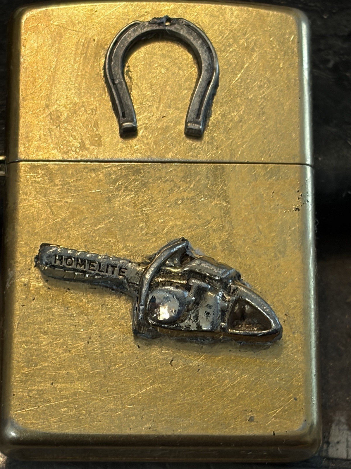 Zippo Lighter Homelite Chain Saw
