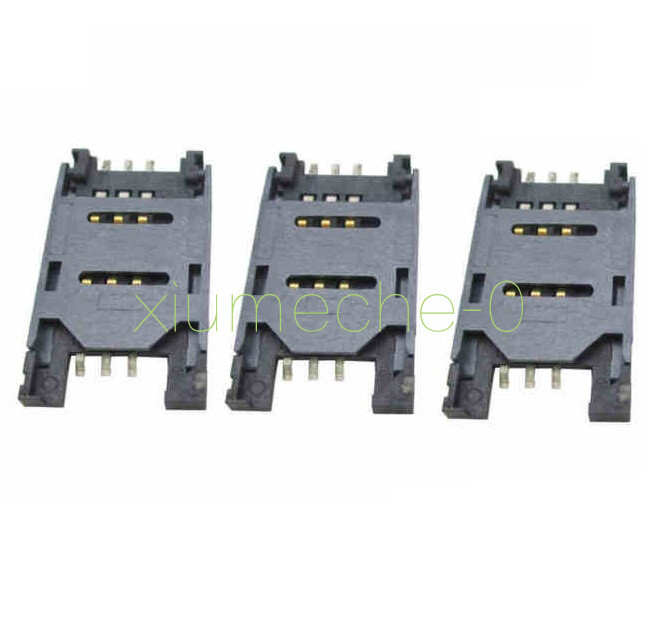 5Pcs Clamshell SIM Card Socket For Arduino SIM900 GSM /GPRS Wireless Module M8