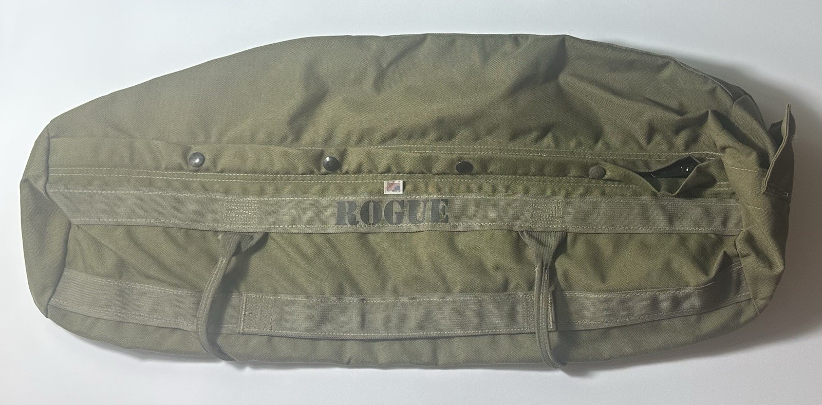 ROGUE Duffle Bag Army Green Travel Gym Bag Carry On Bag