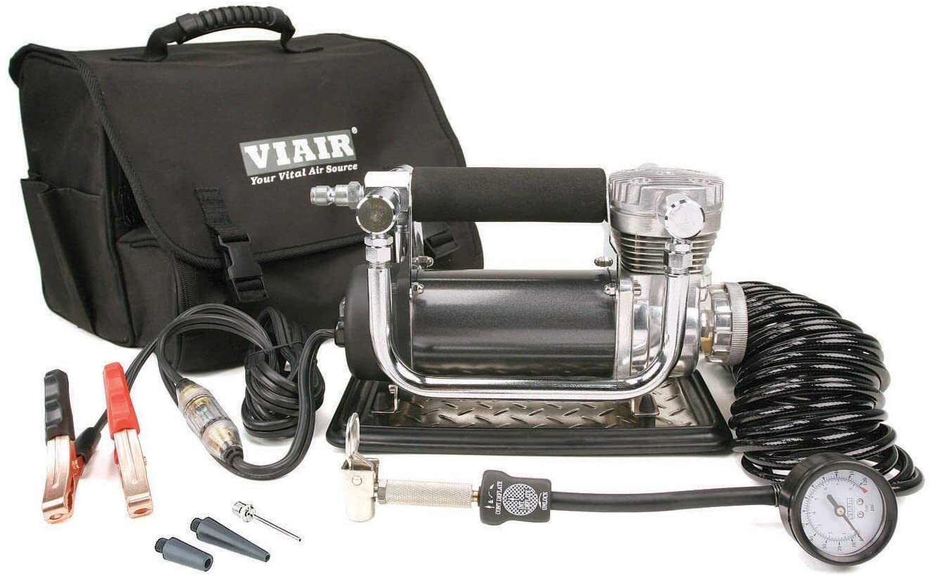 Viair 44043 440P Portable Compressor Kit (12V, CE, 33% Duty, 150 PSI, 30 Min.)