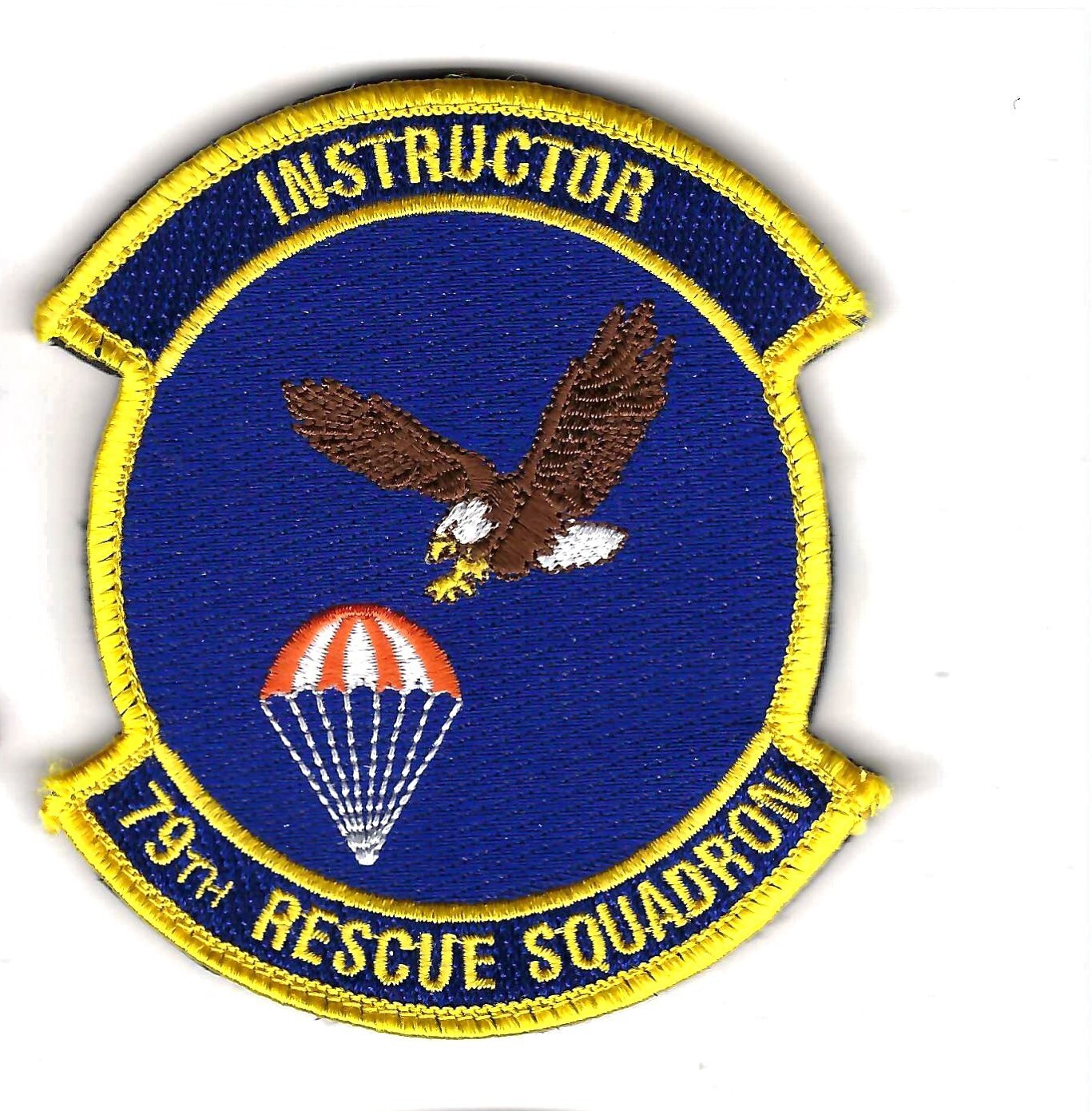 PATCH  USAF 79TH RESCUE SQ RQS INSTRUCTOR DAVIS MONTHAN AFB      DB-4