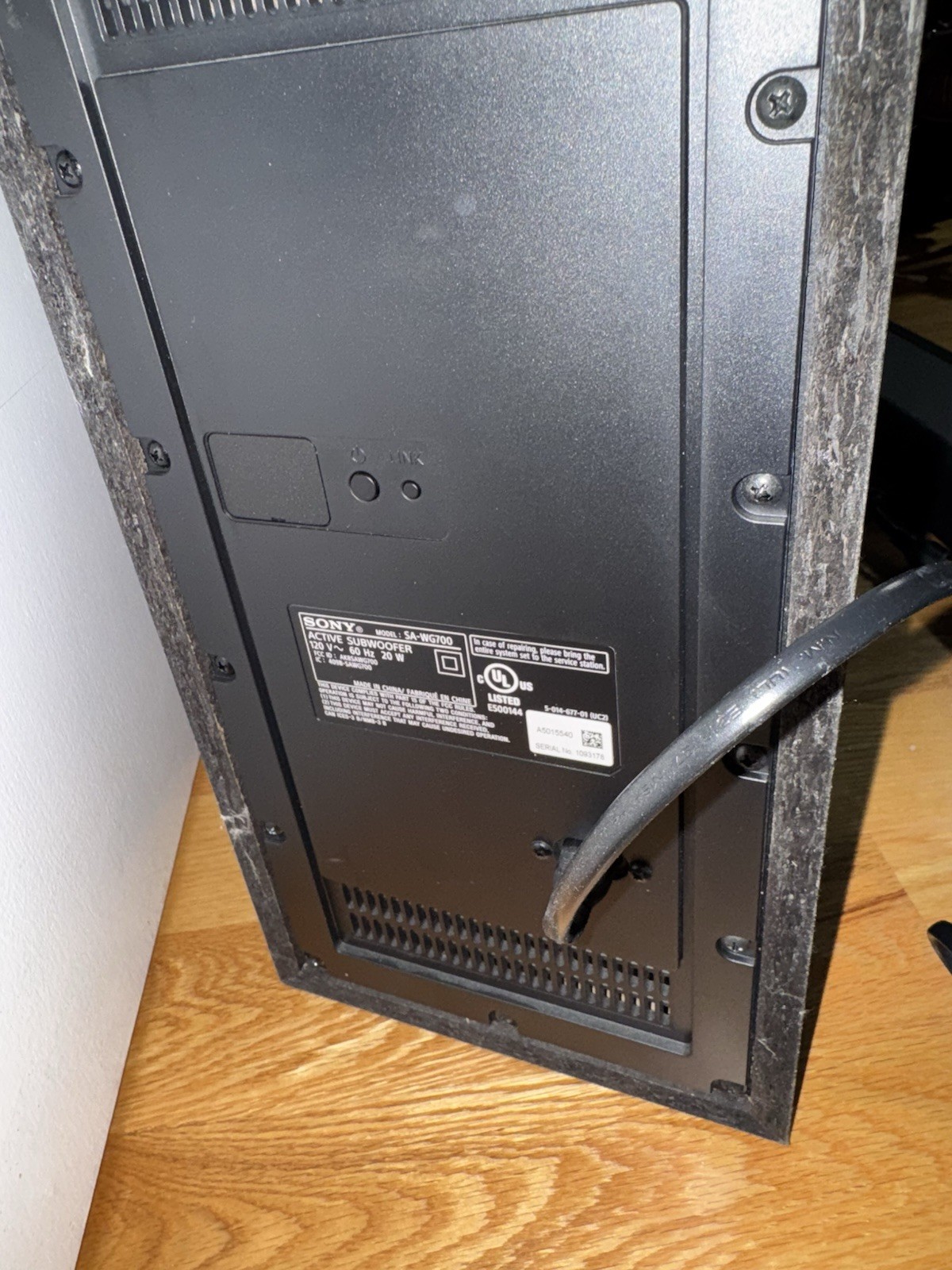 SONY HTG700 Home Theater with Subwoofer