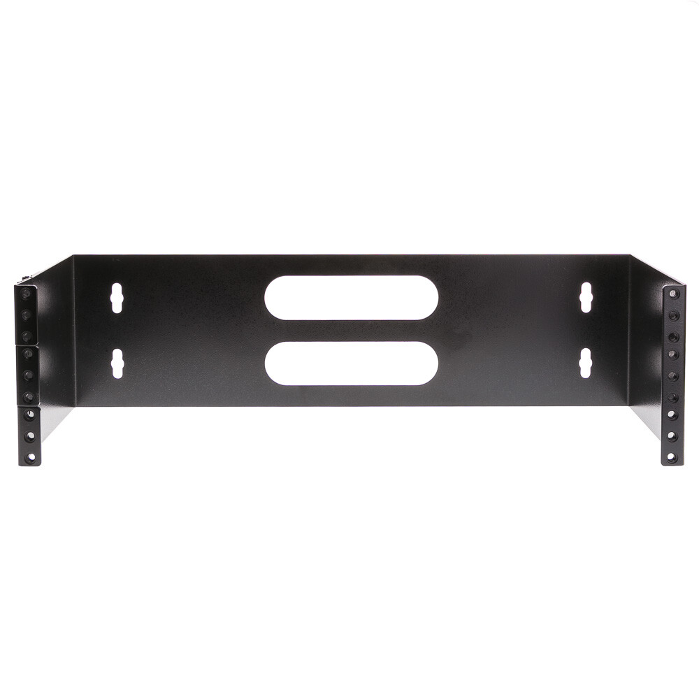 3U Hinged Wall Mount Bracket, Depth 5.8 in for Patch Panels and Networking