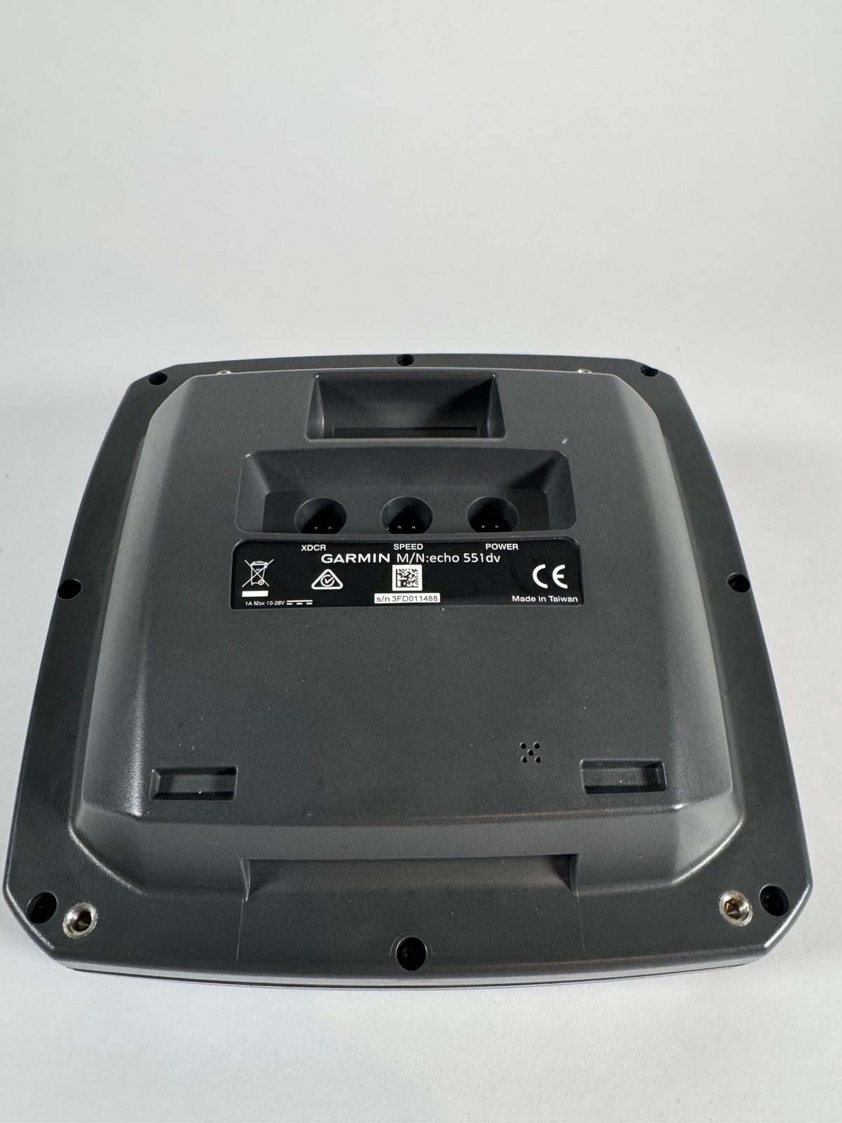 Garmin echo 551DV Fishfinder with DownVü Scanning Sonar head unit only.