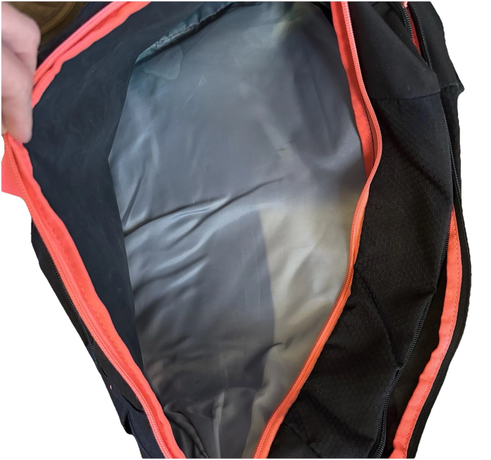 Adidas Sling Backpack Crossbody Bag Black Coral Adjustable Strap Unisex
