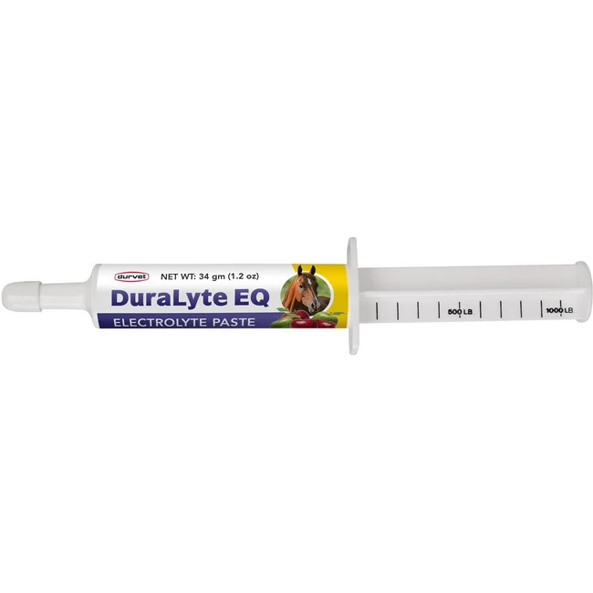 Durvet Duralyte Eq Electrolyte Paste For Horses Horse Supplement