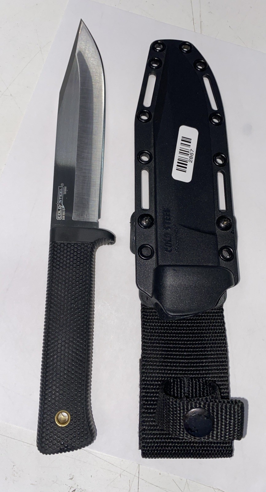 San Mai Cold Steel SRK Survival Rescue Knife 6 Inch Blade And Sheath