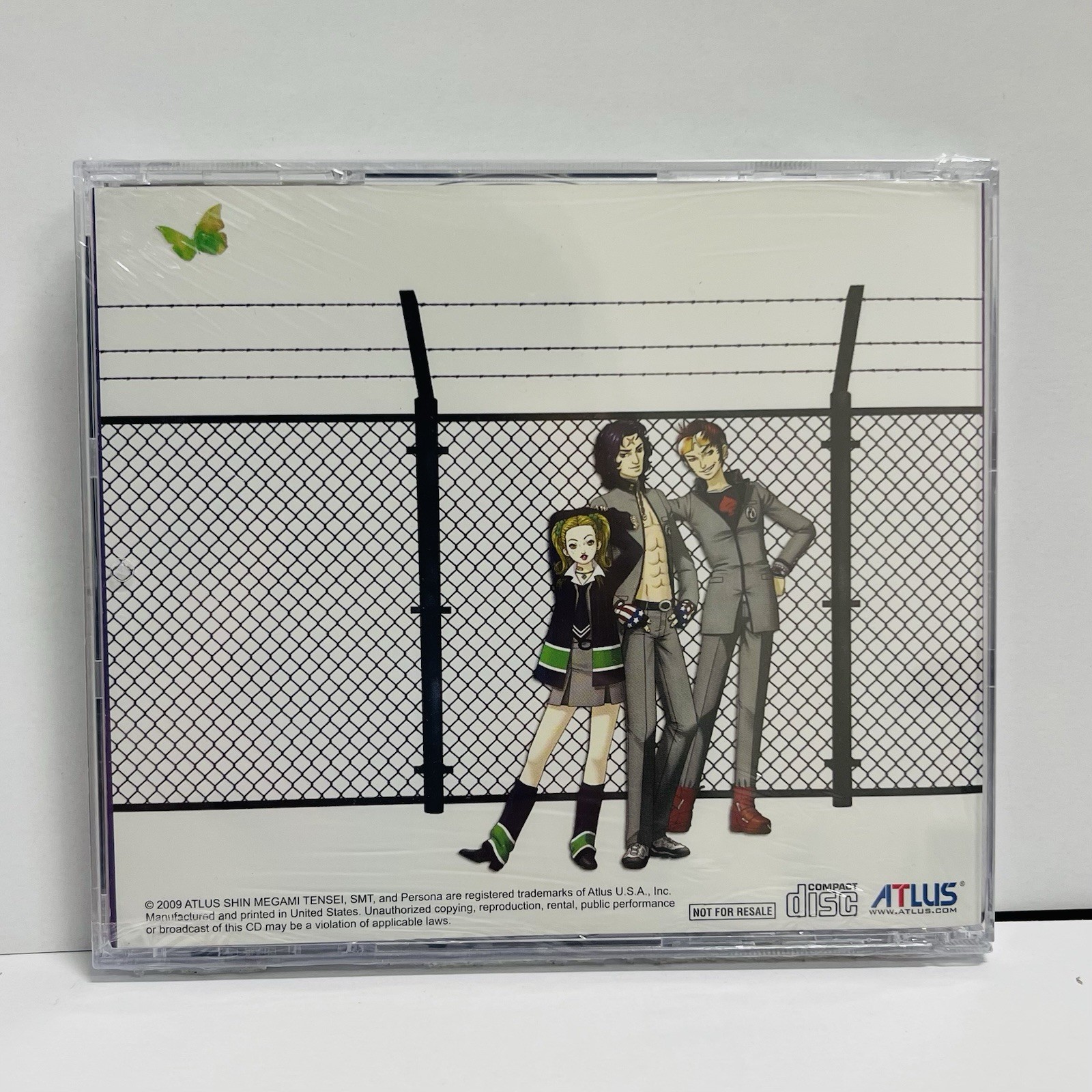 Shin Megami Tensei PERSONA Original Soundtrack- 2 CD Set By Atlus New & Sealed