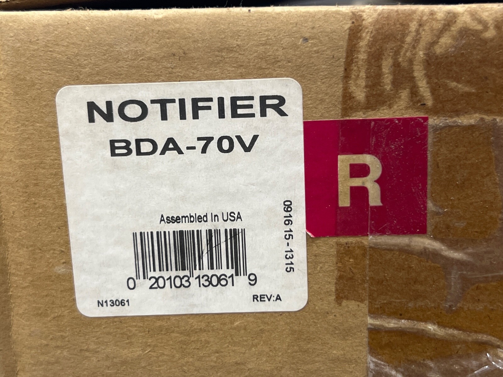 NOTIFIER BDA-70V Amplifier