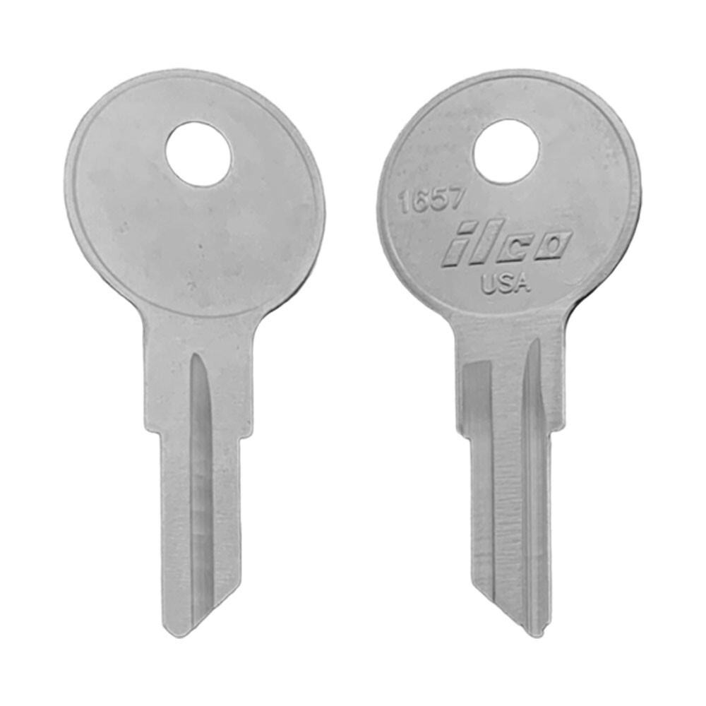 1657 Key Blank – Nickel