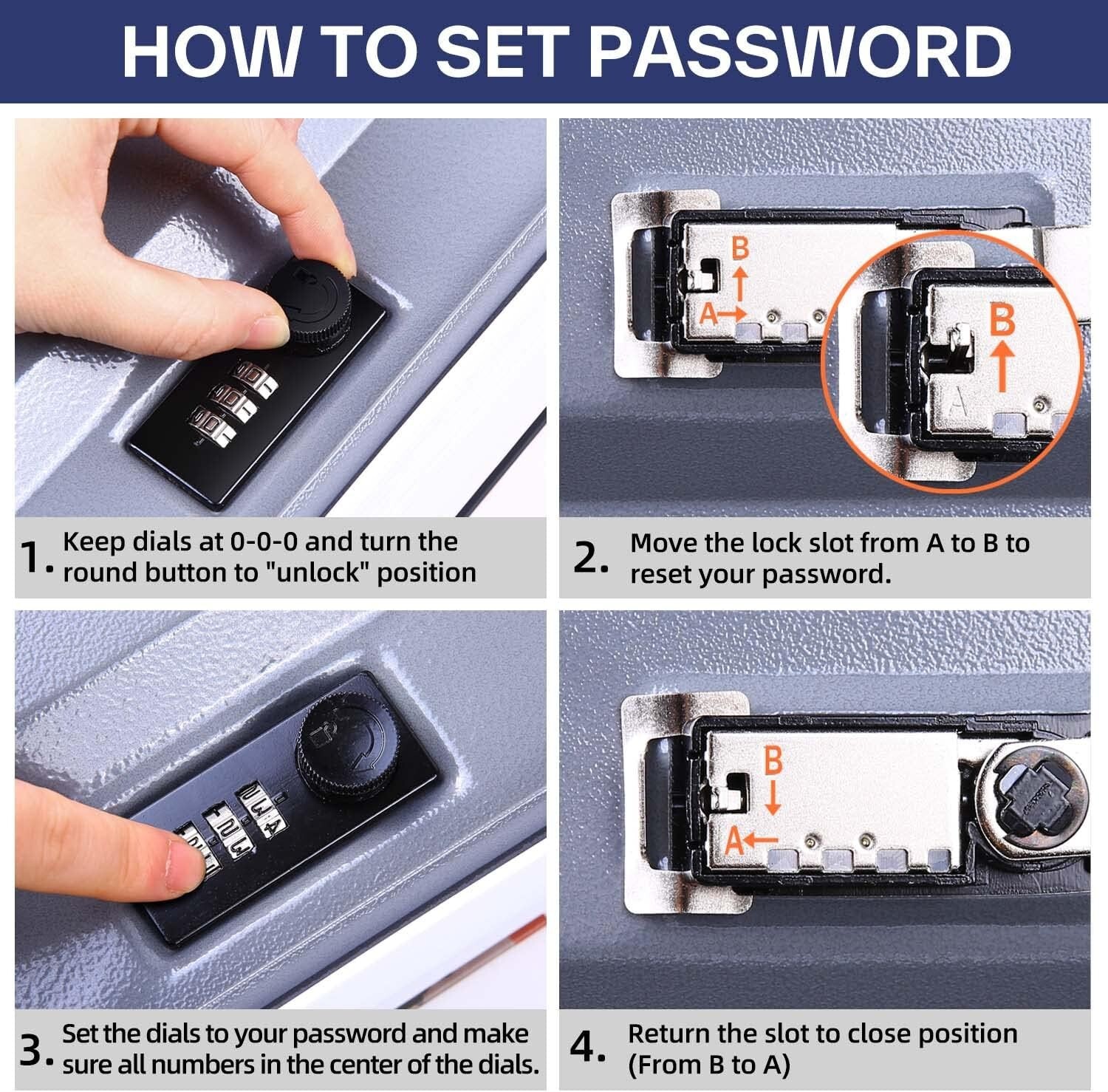 Book Safe Combination Lock Bible: Secret Compartment Safe Multi-Use Portable St