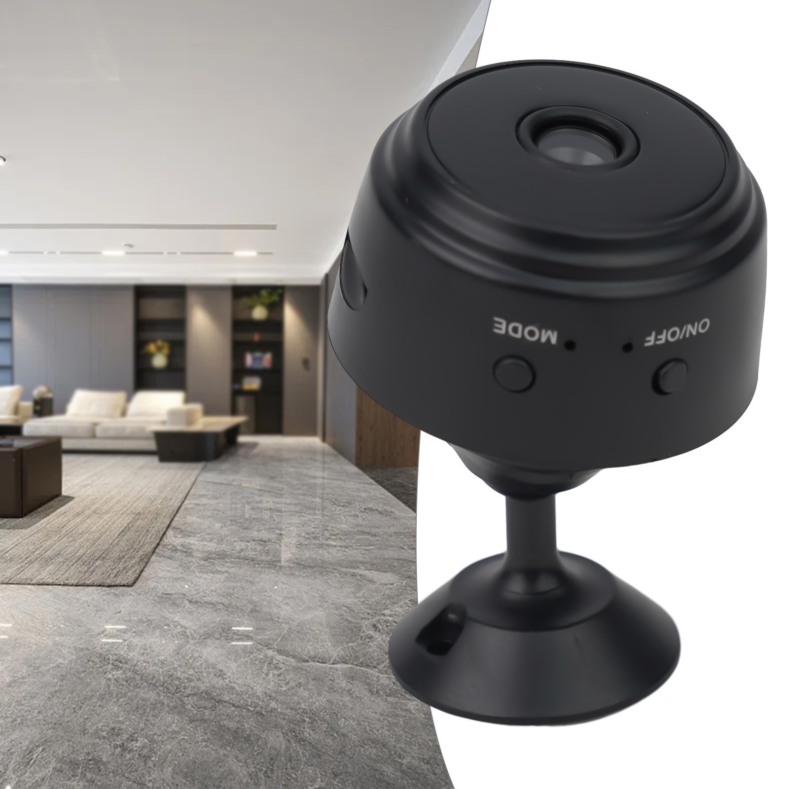 WiFi Surveillance Camera A9 for mini Camera with for Night Vision and Loop