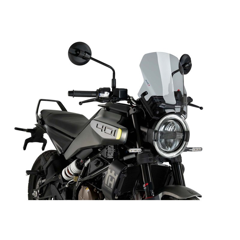 PUIG WINDSCREEN NAKED NG SPORT FOR HUSQVARNA SVARTPILEN 125 24-25 LIGHTWEIGHT
